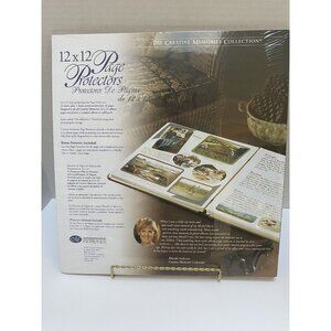 Creative Memories 12x12 Scrapbook Page Protectors Old Style Clear 15 Sheets